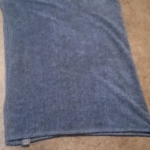 Blue Polyester Throw Blanket Ecothread %1 for the Planet